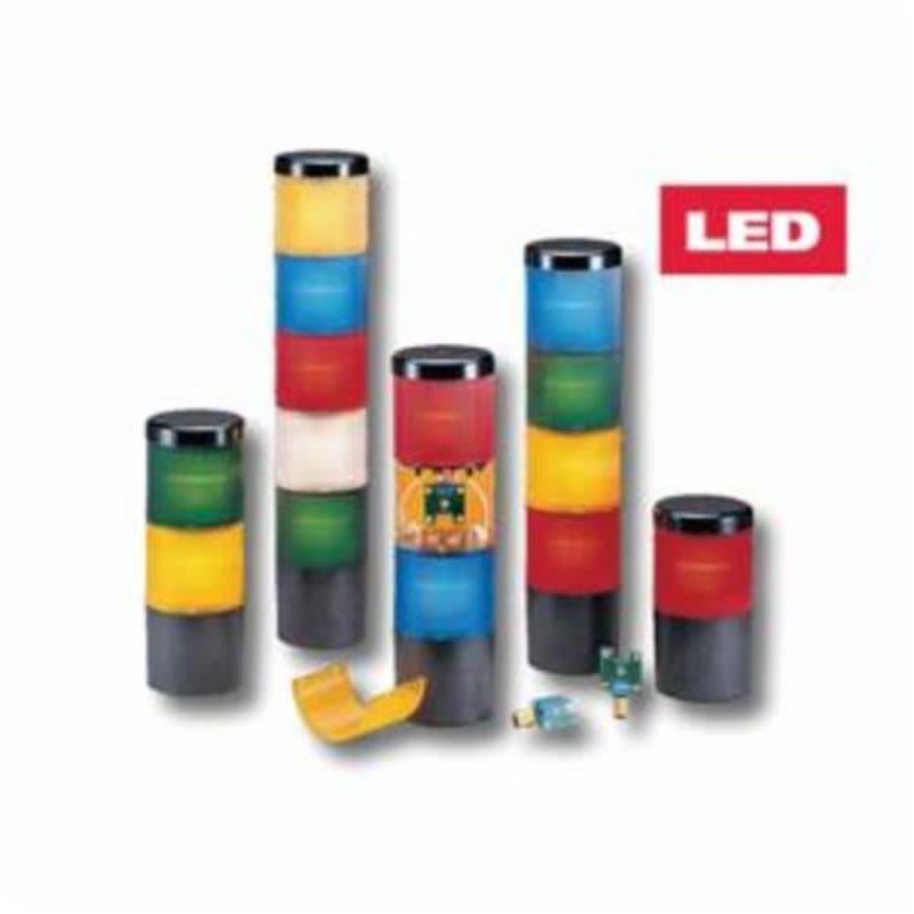 Federal Signal LSLD-120B Status Indicator Steady-Burn Mode Stack Light Module, 120 VAC, LED Array Lamp, 3.93 in Dia, Surface Mount, Blue, ARRA Compliant, BAA Compliant, UL Listed, cUL Listed, CSA Certified